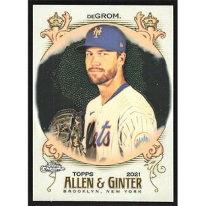 2021 Topps Allen & Ginter Chrome #90 Jacob deGrom