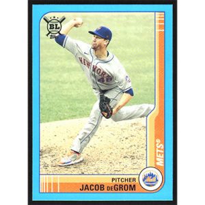 2021 Topps Big League Blue #40 Jacob deGrom
