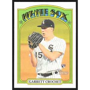 2021 Topps Heritage #537 Garrett Crochet
