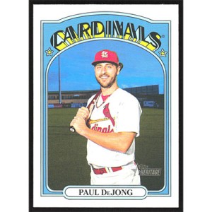 2021 Topps Heritage #554 Paul DeJong