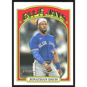 2021 Topps Heritage #664 Jonathan Davis