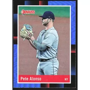 2022 Donruss Holo Blue #247 Pete Alonso Retro