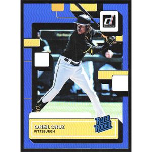 2022 Donruss Holo Blue #80 Oneil Cruz Rated Rookie