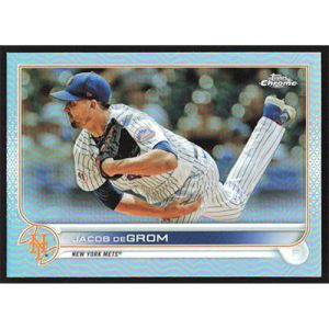 2022 Topps Chrome Refractors #125 Jacob deGrom