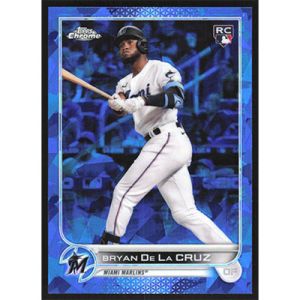 2022 Topps Chrome Sapphire #22 Bryan De La Cruz