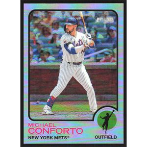 2022 Topps Heritage Chrome Refractors #231 Michael Conforto