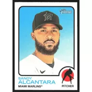 2022 Topps Heritage #147 Sandy Alcantara