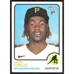 2022 Topps Heritage #157 Oneil Cruz