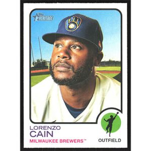 2022 Topps Heritage #174 Lorenzo Cain