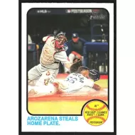 2022 Topps Heritage #204 Randy Arozarena Postseason Highlights