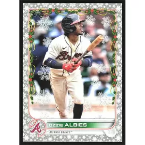 2022 Topps Holiday Metallic #HW163 Ozzie Albies