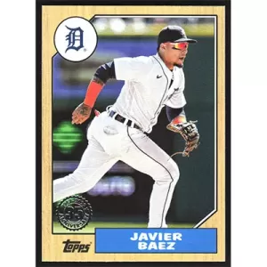 2022 Topps Update '87 #87TBU-19 Javier Baez