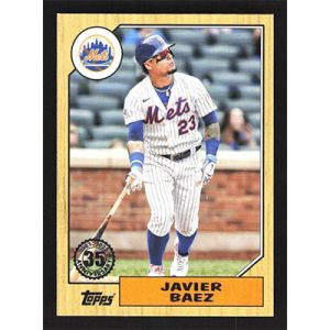 2022 Topps '87 #T87-37 Javier Baez