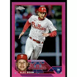 2023 Topps Chrome Pink Refractor #105 Alec Bohm