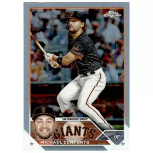 2023 Topps Chrome Refractor #219 Michael Conforto