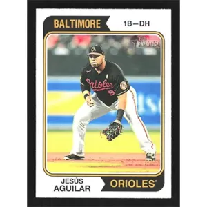 2023 Topps Heritage #325 Jesus Aguilar