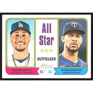 2023 Topps Heritage #338 M. Betts/B. Buxton All-Star