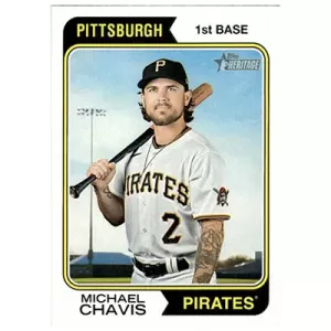 2023 Topps Heritage #43 Michael Chavis
