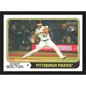 2023 Topps Heritage #607 Cody Bolton