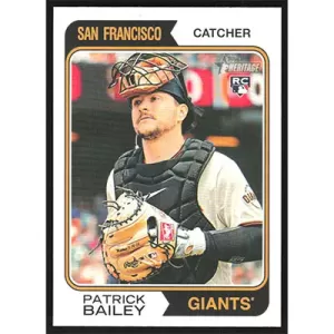 2023 Topps Heritage #709 Patrick Bailey SP