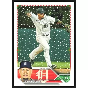 2023 Topps Holiday #H79 Javier Baez
