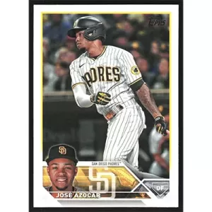 2023 Topps Update #US81 Jose Azocar
