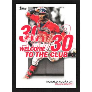 2023 Topps Welcome to the Club #WC-1 Ronald Acuna Jr. 30/30