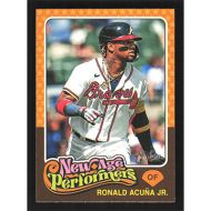 2024 Topps Heritage New Age Performers #NAP-10 Ronald Acuna Jr.