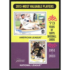 2024 Topps Heritage #206 M. Cabrera/A. McCutchen MVP