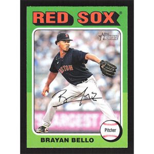 2024 Topps Heritage #342 Brayan Bello