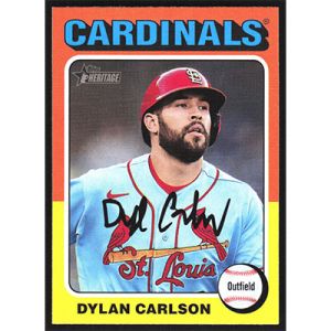2024 Topps Heritage #418 Dylan Carlson