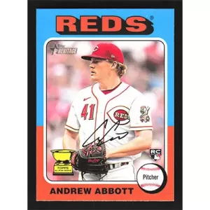 2024 Topps Heritage #470 Andrew Abbott