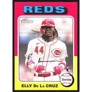 2024 Topps Heritage #473 Elly De La Cruz