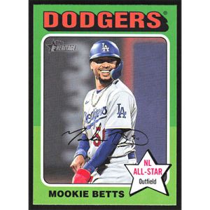 2024 Topps Heritage #499 Mookie Betts All-Star