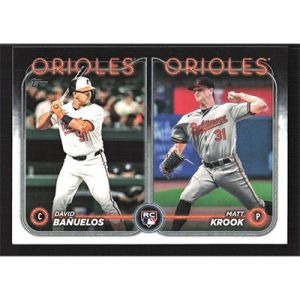 2024 Topps Update #US315 D. Banuelos/M. Krook Rookie Combos