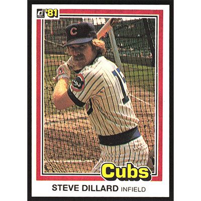 1981 Donruss #502 Steve Dillard