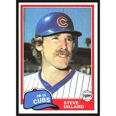 1981 Topps #78 Steve Dillard