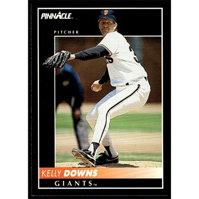 1992 Pinnacle #492 Kelly Downs