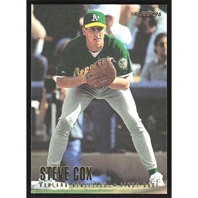 1996 Fleer Update #U73 Steve Cox