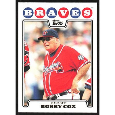 2008 Topps Gold Foil #69 Bobby Cox