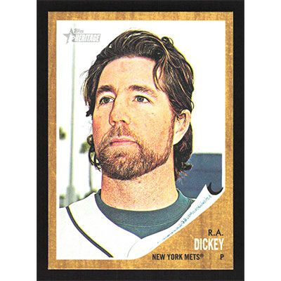 2011 Topps Heritage #94 R.A. Dickey