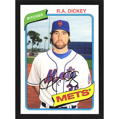 2012 Topps Archives #148 R.A. Dickey