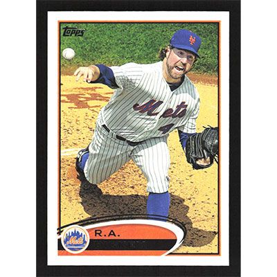 2012 Topps #279 R.A. Dickey