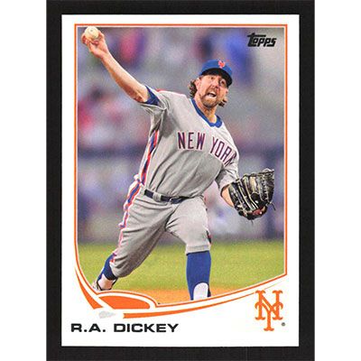 2013 Topps #43 R.A. Dickey
