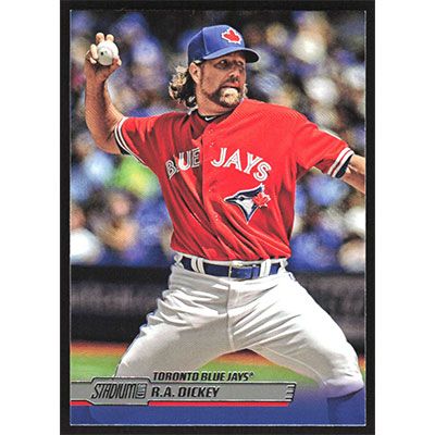 2014 Stadium Club #193 R.A. Dickey