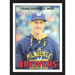 2016 Topps Heritage #280 Craig Counsell