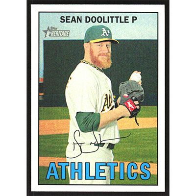 2016 Topps Heritage #418 Sean Doolittle