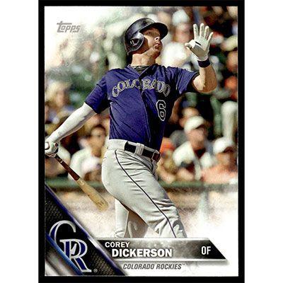 2016 Topps Team Sets #CRO-7 Corey Dickerson
