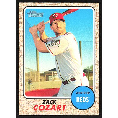 2017 Topps Heritage #192 Zack Cozart