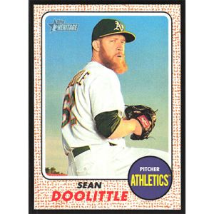 2017 Topps Heritage #67 Sean Doolittle
